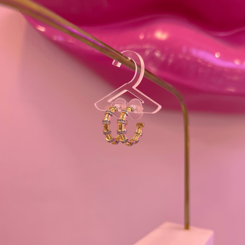 Gold Halka Küpe