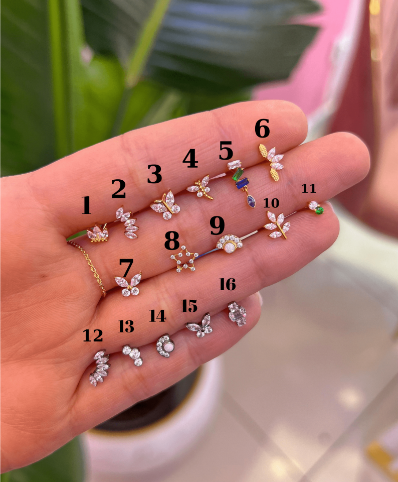 Titanyum Piercing