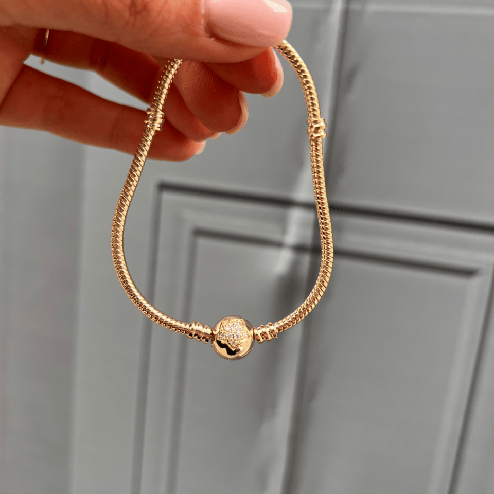 Gold Yıldız Detay Bileklik
