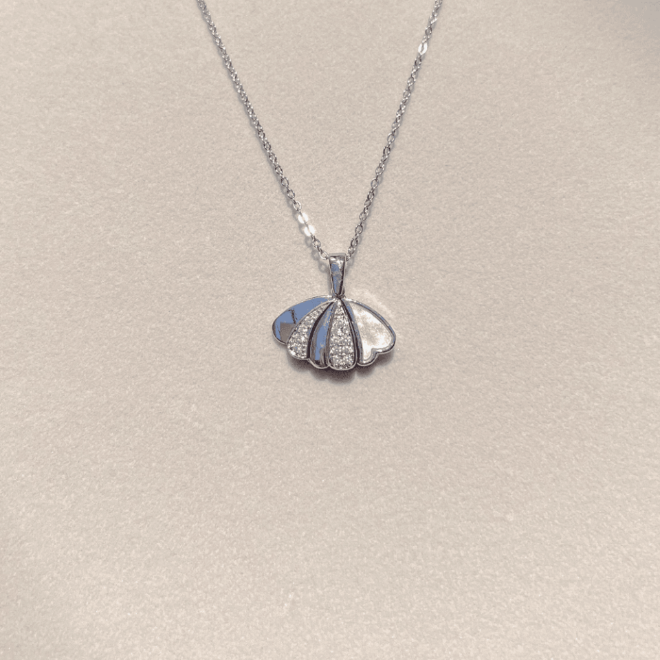 Silver Deniz Kabuğu Kolye