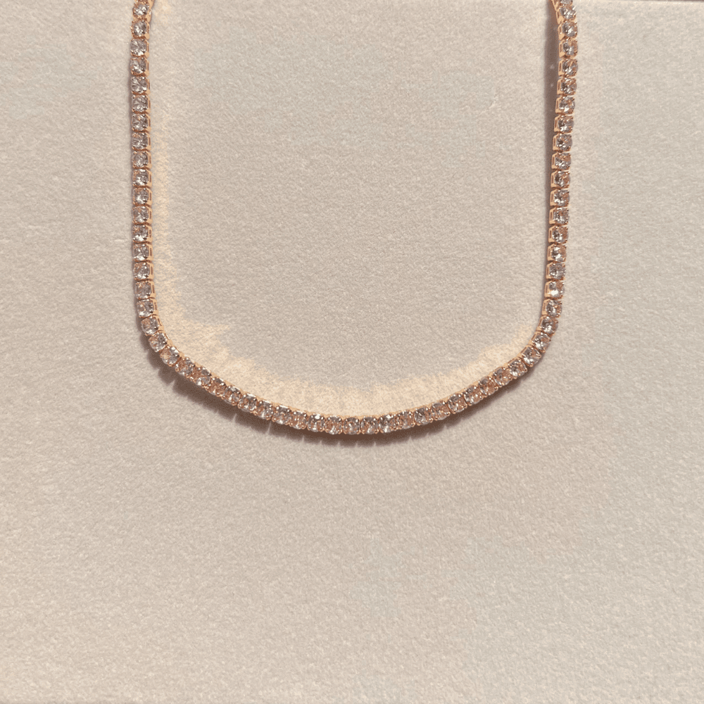 Gold Yarı Döküm Suyolu Kolye