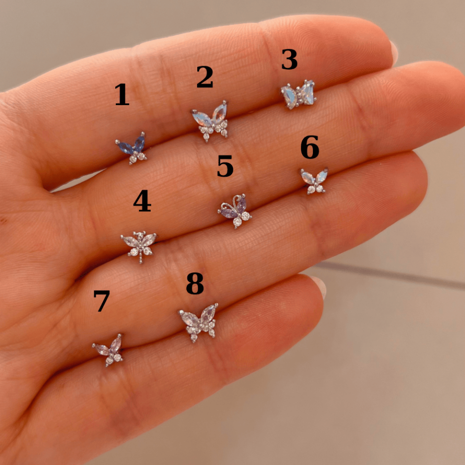 Silver Cerrahi Çelik Piercing