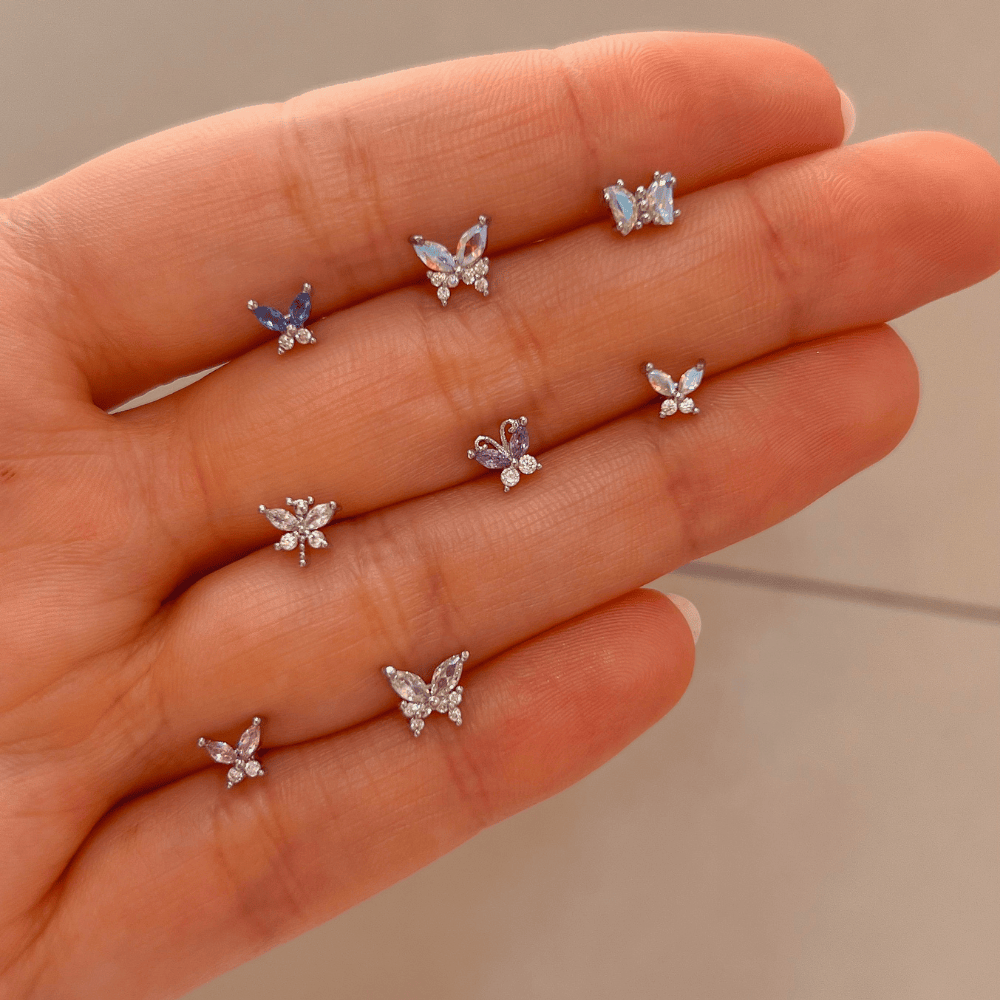 Silver Cerrahi Çelik Piercing