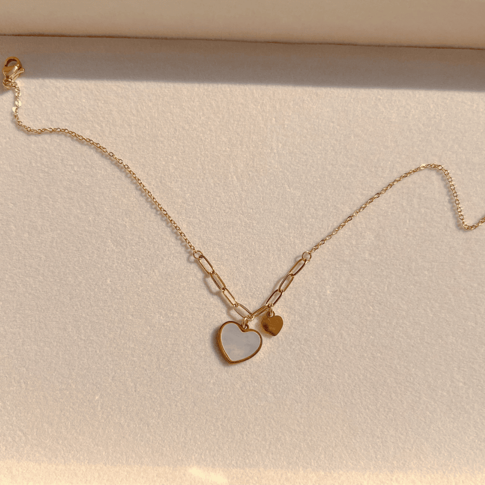 Gold Kalp Sedef Halhal