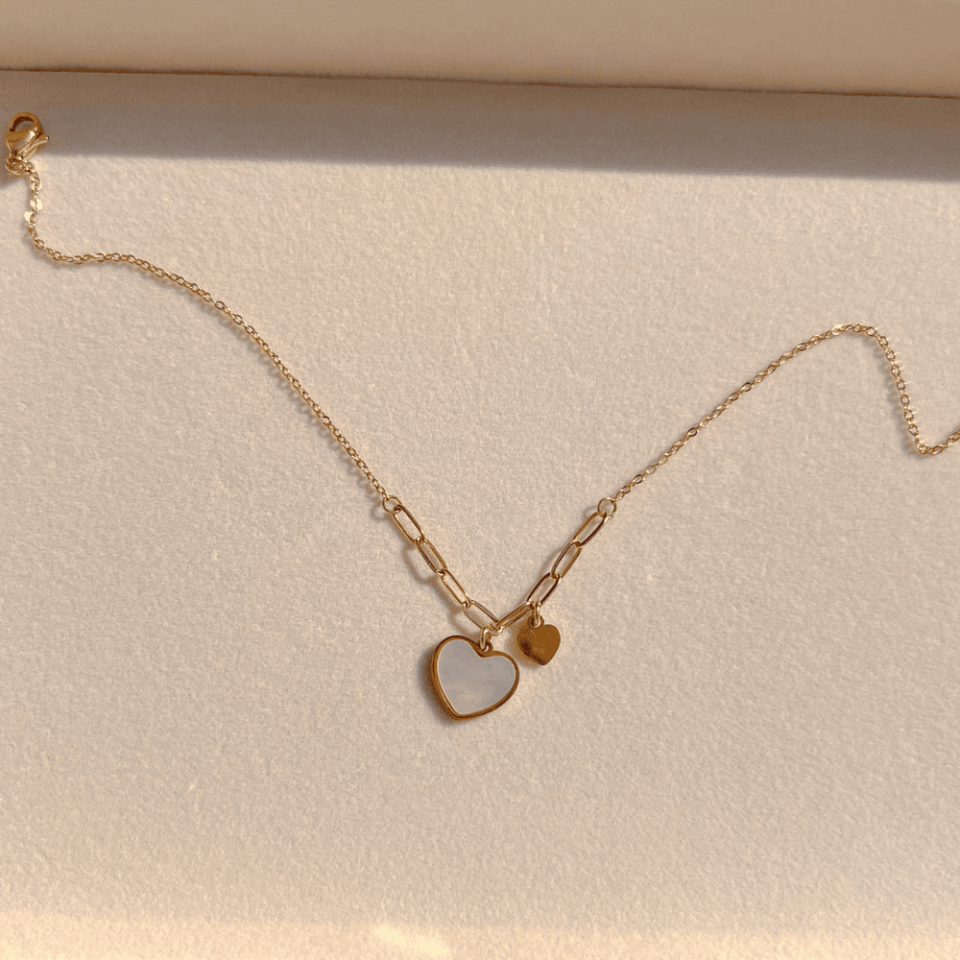 Gold Kalp Sedef Halhal
